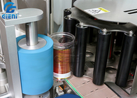 Vertikale runde Flaschen-selbstklebende Etikettiermaschine automatisches ununterbrochenes