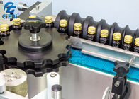 Serum-Flaschen-Etikettiermaschine PLC des Rohr-20ml verdoppeln Köpfe Drehetikettiermaschine