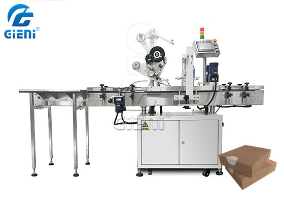 Drei Seiten packen Ecketikettiermaschine mit der zwei Enden-Karton-Aufkleber-Presse-Maschine ein