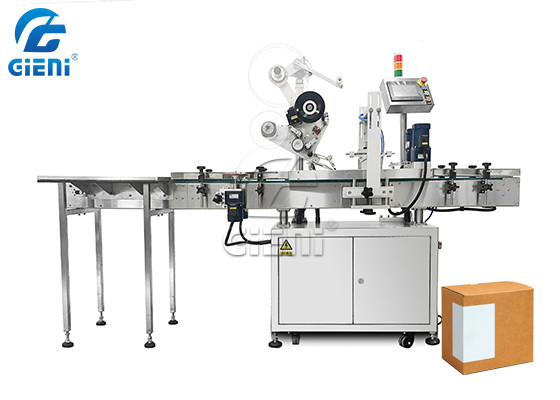 Automatische drei Seiten packen Ecketikettiermaschine hohe Präzision mit Ende zwei ein